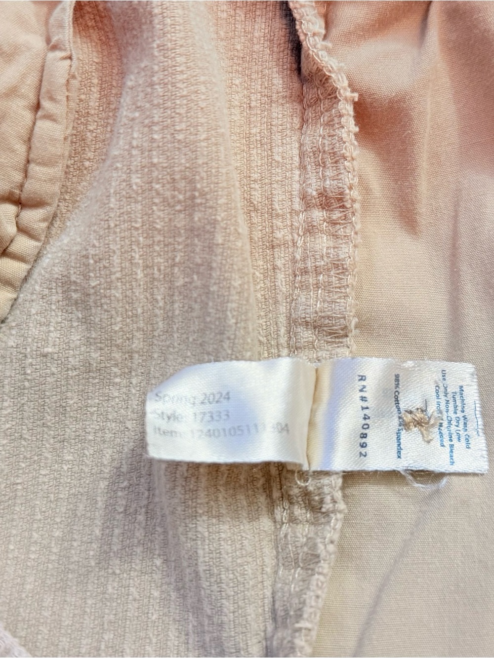 Marine Layer Men's Corduroy Drawstring Pants - Beige - Picture 8 of 13